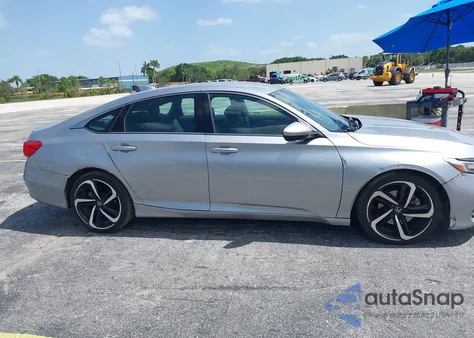 2018 Honda Accord Sport from USA, damaged, VIN 1HGCV1F31JA051378